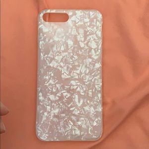 iPhone 7+/8+ case Frosted Cracked Mirror